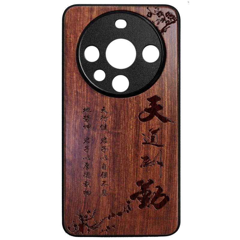 可定制实木全包边华为雕刻Pura90