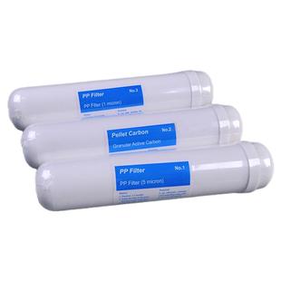一体式PP棉净水器滤芯NO1.2.3PP棉活性炭艾克罗司1代蓓伊纯通用