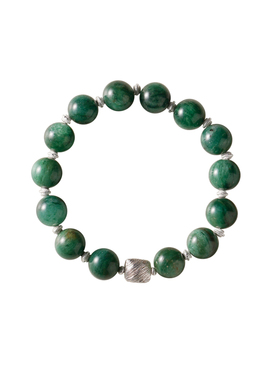 shannai原创天然绿云母文玩手串