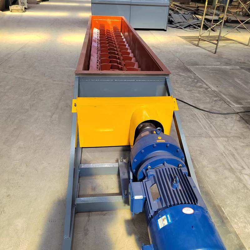 碳钢单轴粉尘加湿机颗粒灰沙卧式粉尘加湿机  双轴加湿搅拌机