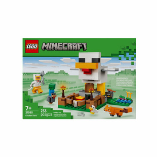 【自营】LEGO乐高我的世界系列21585小鸡农场儿童拼搭积木玩具
