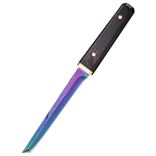 大马士革钢刀家用水果刀高档锋利高硬度手把肉小刀子随身便携户外