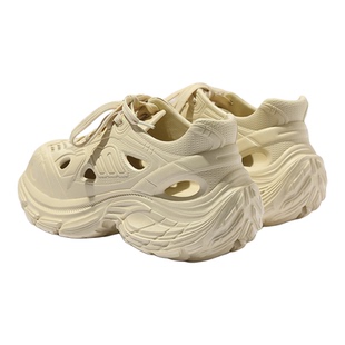 厚底洞洞鞋女款2026新款夏季外穿eva防滑防臭沙滩运动凉拖鞋男士