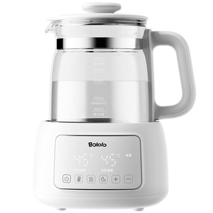 波咯咯全玻璃恒温电热水壶养生婴儿冲奶专用家用温奶泡奶调奶器