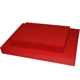 四尺大红双面单面生宣彩色宣纸剪纸专用加厚书签法专用手工安徽