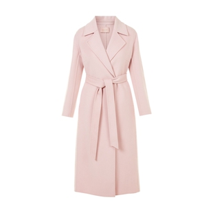 【多巴胺羊绒大衣】朗姿/LIME莱茵羊绒羊毛基础百搭双面呢长大衣