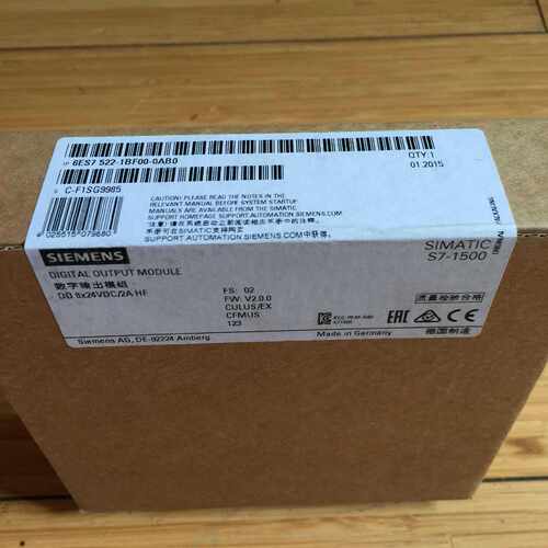 议价6ES7522-1BFOO-OABO 数字量输出模块DQ 8X24VDC 6ES75221BF00