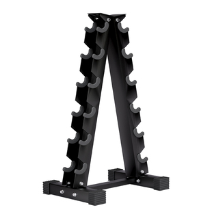 家用哑铃架小型收纳壶铃杠铃套装立式放置多功能架健身房置物架亚