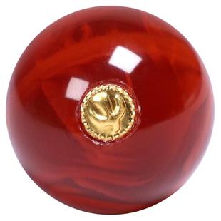 保真瓦西火焰纹南红玛瑙镶嵌24K金大圆珠散珠隔顶珠手串菩提配饰