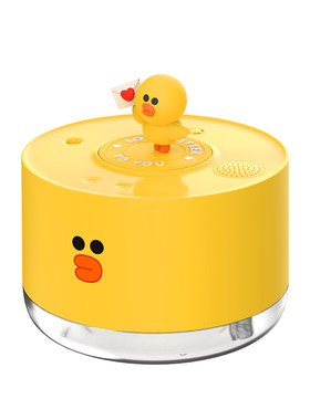 linefriends加湿器音响一体小熊