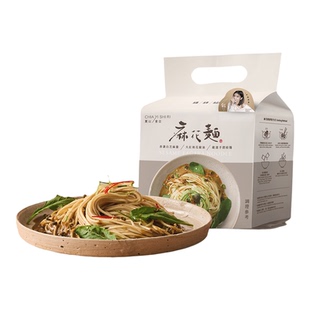 台湾麻花面贾静雯的面麻酱花椒面贾以食日入手工待煮面红烧牛肉面