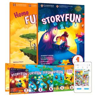 【自营】Story Fun新版剑桥少儿英语YLE一级备考书StoryFun 1 2 3 4 5 6级英语考级用书 剑桥yle 英文 剑桥英语教材