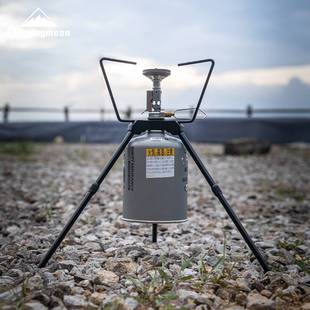 柯曼BKZ01多功能户外便携式炉头三脚支架露营多功能炉具扩展支架