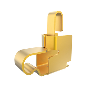 鑫扬泽0.9-4.3mm高触点连接器端子镀金电池蓝牙定制射频天线弹片