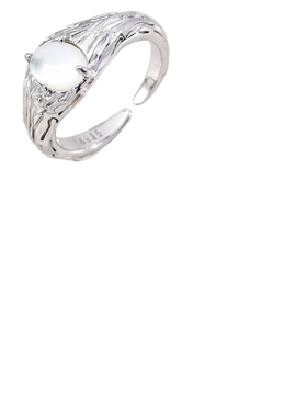 小众设计925银镀金戒指