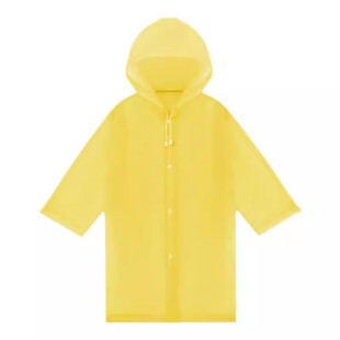 纳柚X尼多熊儿童一次性雨衣男女童防水雨衣加厚学生斗篷雨披