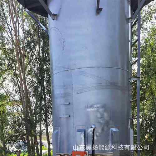 填埋场沼气燃烧排放设备304不锈钢材质 昊扬50立方内燃式沼气火炬