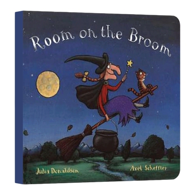 英文原版 Room on the Broom 女巫扫帚排排坐 儿童绘本 万圣节读物 扫帚板上的房间 英文版 进口英语原版书籍