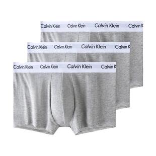 CalvinKlein凯文克莱男士平角内裤3条装