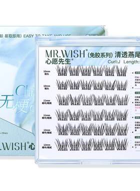 心愿先生免胶超自然仿真假睫毛