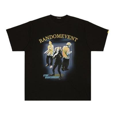 Randomevent短袖欢呼人群图案