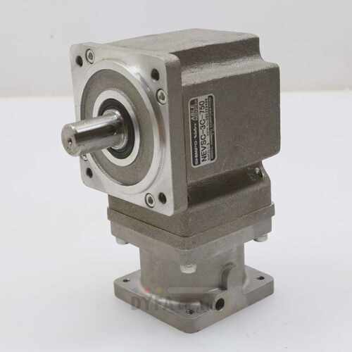 SHIMPO-Nidec Used NEVSC-3C-750 Angle Able Reducer for 750W S