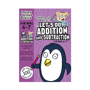 英文原版 我们一起做加法和减法 Let's Do Addition and Subtraction 6-7 儿童英语数学进阶学习读物