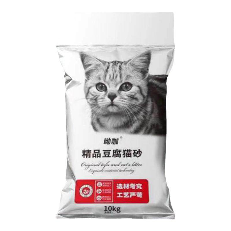 豆腐猫砂原味除臭结团无尘溶解