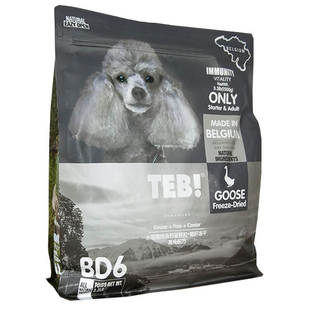 汤恩贝水域鹅肉鱼子酱鹅肝冻干狗粮通用型绝育比熊去泪痕低脂3斤