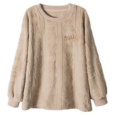 dreamydiary男童珊瑚绒家居服