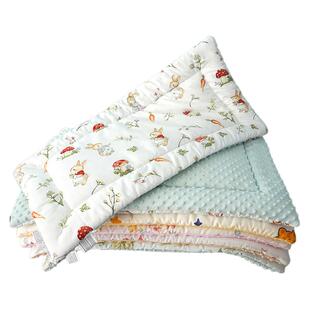 婴儿褥子纯棉a类产房宝宝推车棉垫睡垫四季通用躺垫坐垫遛娃神器