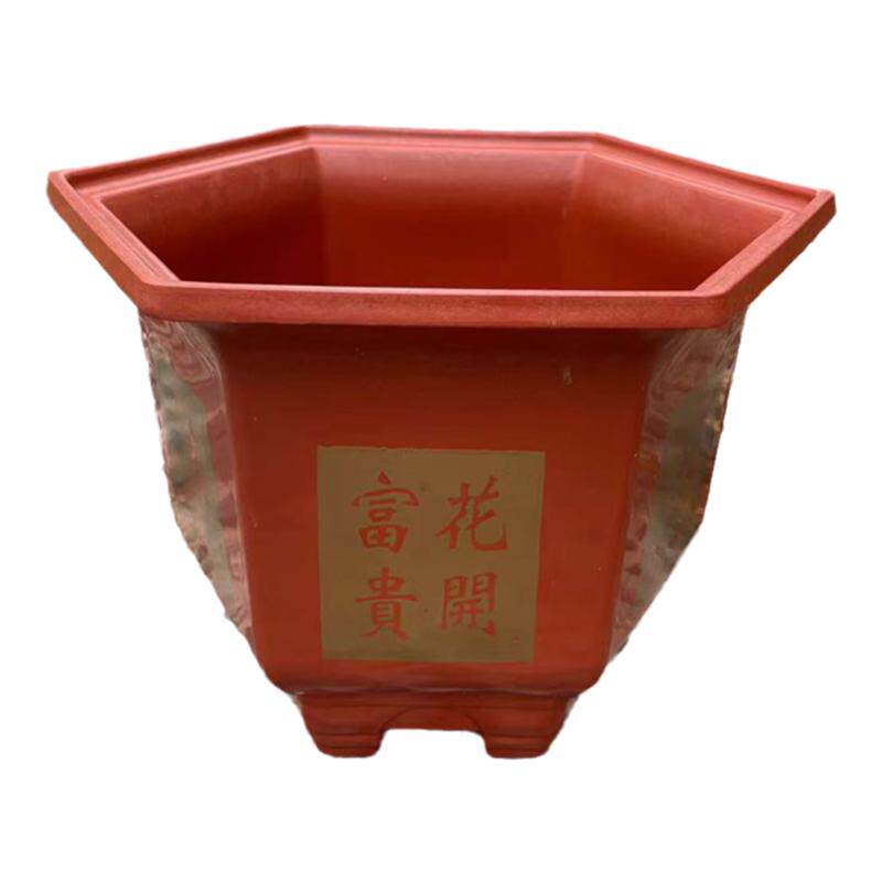 加厚大号防陶瓷特大八角花盆
