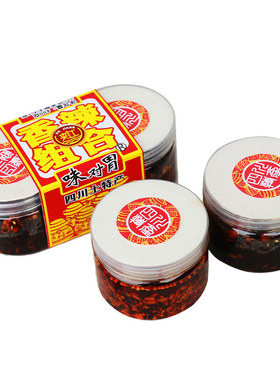 夹江香辣豆豉辣椒酱四川特产400g