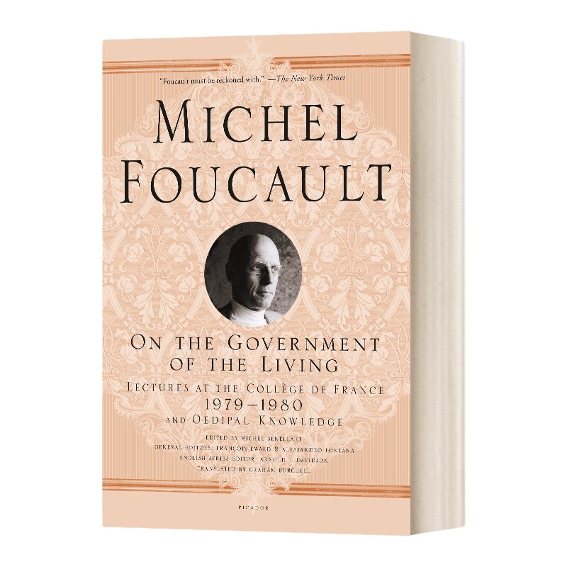 英文原版 On The Government Of The Living 对活人的治理 法兰西学院演讲系列8 英文版 进口英语原版书籍