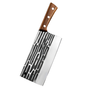 阳江菜刀家用手工锻打刀具厨师专用切菜刀厨房切肉切片刀砍骨头刀