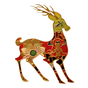 敦煌研究院 九色鹿金属书签 博物馆文创礼品纪念品送女生生日礼物