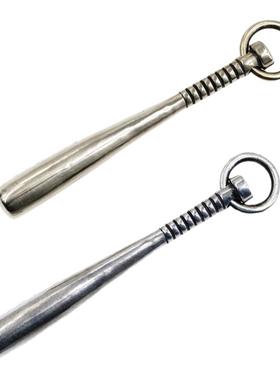 欲望车间创意阿美咔叽银棒球吊坠