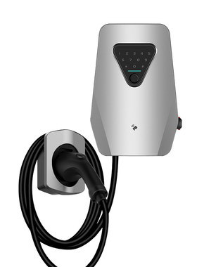指纹密码启动7kw欧标type2充电桩