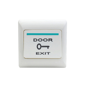 高品质86型门禁开关出门按钮门控系统常开E6开门按钮 E6门禁开关