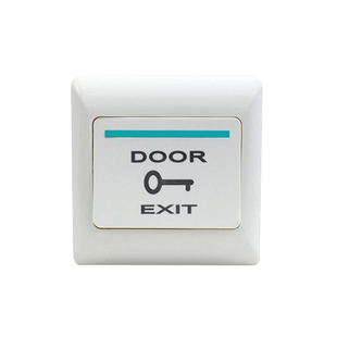 86型门禁开关出门按钮门控系统常开自动复位按钮E6门禁开门按钮