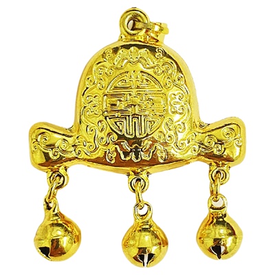 沙金婴儿锁宝宝长命百岁富贵吊坠