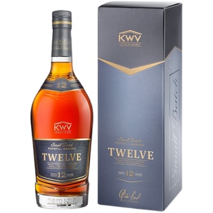 顺丰包邮南非凯樽汇原瓶进口KWV酒庄12年白兰地X0级别 烈酒洋酒