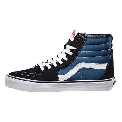 章鱼vanssk8范斯海军蓝高帮