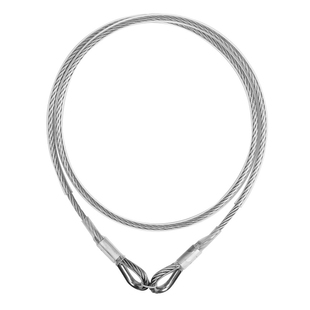 坎乐钢缆锚点带辅助挽索高空作业救援钢丝绳户外电网施工连接钢索