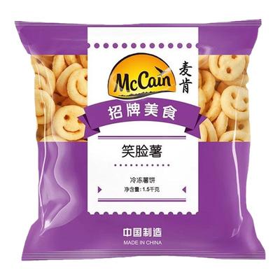 麦肯笑脸薯饼家庭装半成品