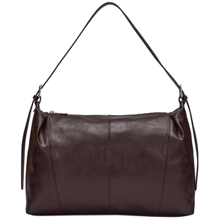 热风女士包包2025年冬季新款柔软横板单肩包美拉德大容量手提包