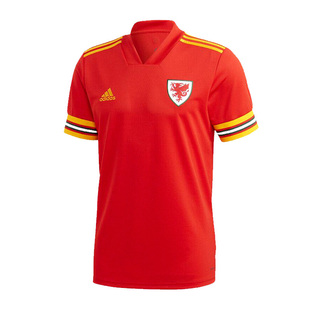 SFS阿迪达斯正品2021欧洲杯威尔士主场球衣 球迷版足球服 FH8528
