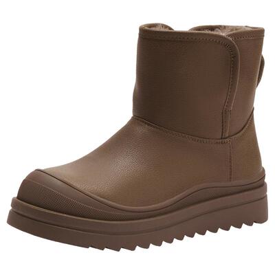 热风24冬新款温暖包裹时尚雪地靴