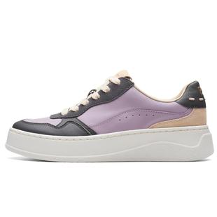 Clarks其乐轻盈女鞋秋季运动鞋透气时尚厚底简约轻盈防滑休闲板鞋