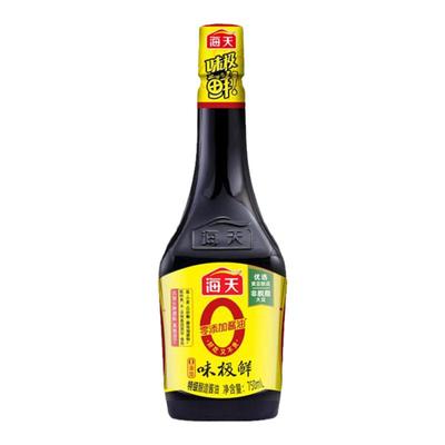 海天零添加酱油0添加味极鲜750ml